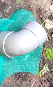 Pipe with net