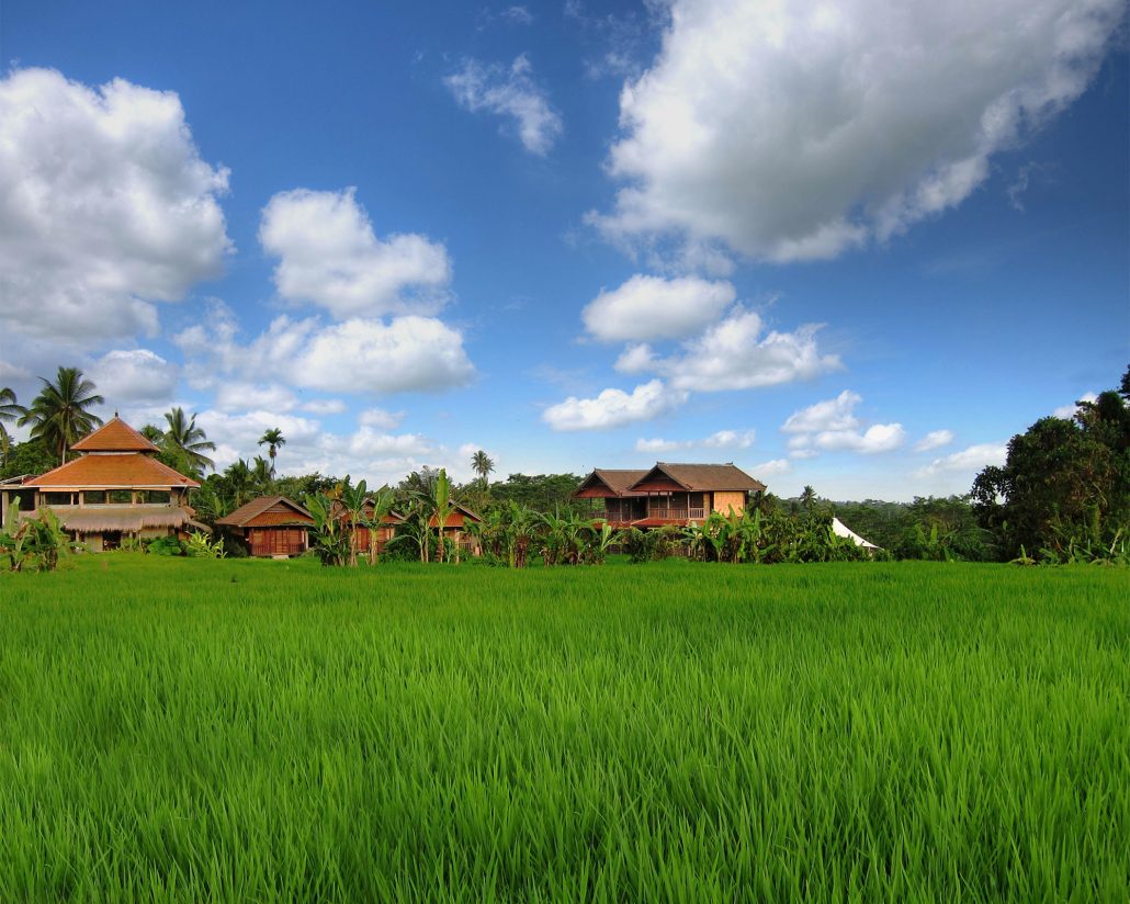 Bali Silent Retreat frontscape