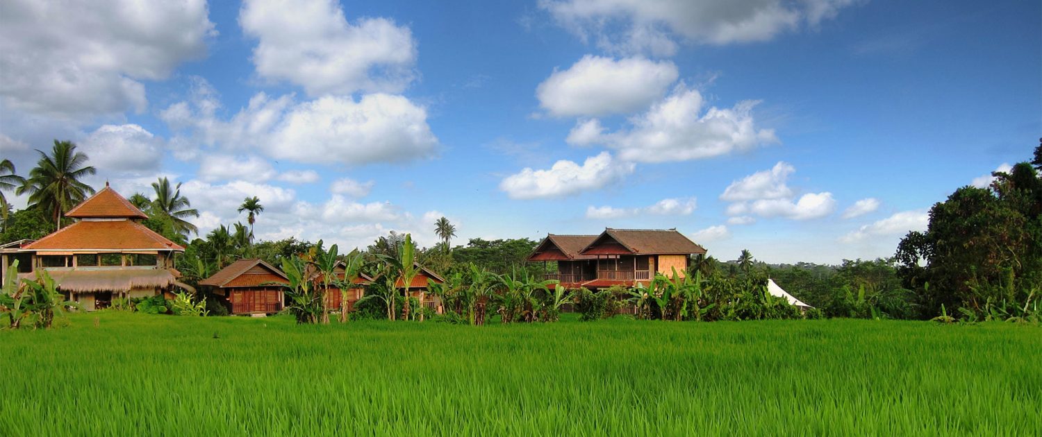 Bali Silent Retreat frontscape