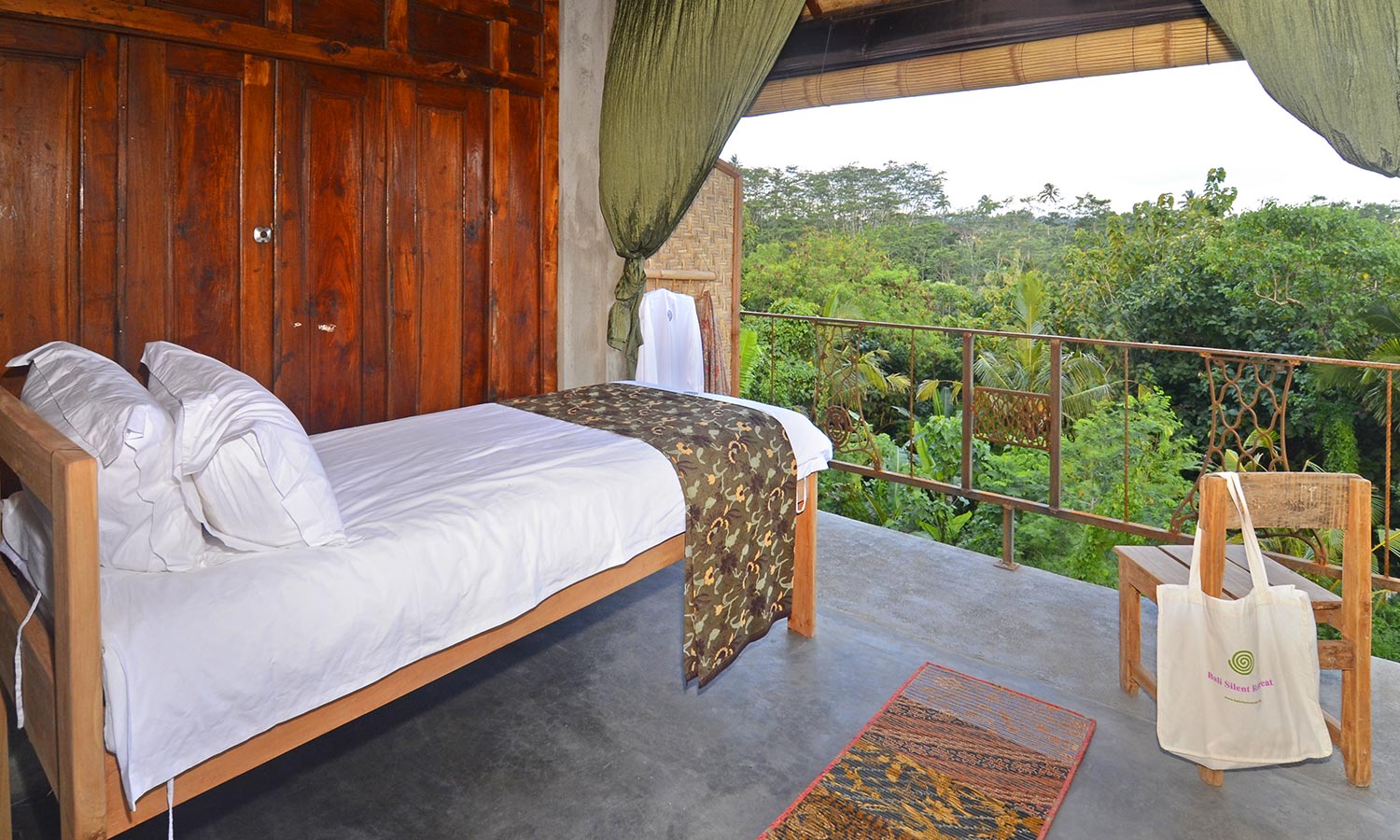 Bali Silent Retreat - Single room Upper level