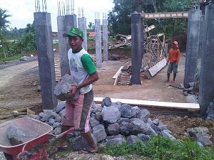 Columns for kitchen