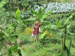 Patricia and kale patch