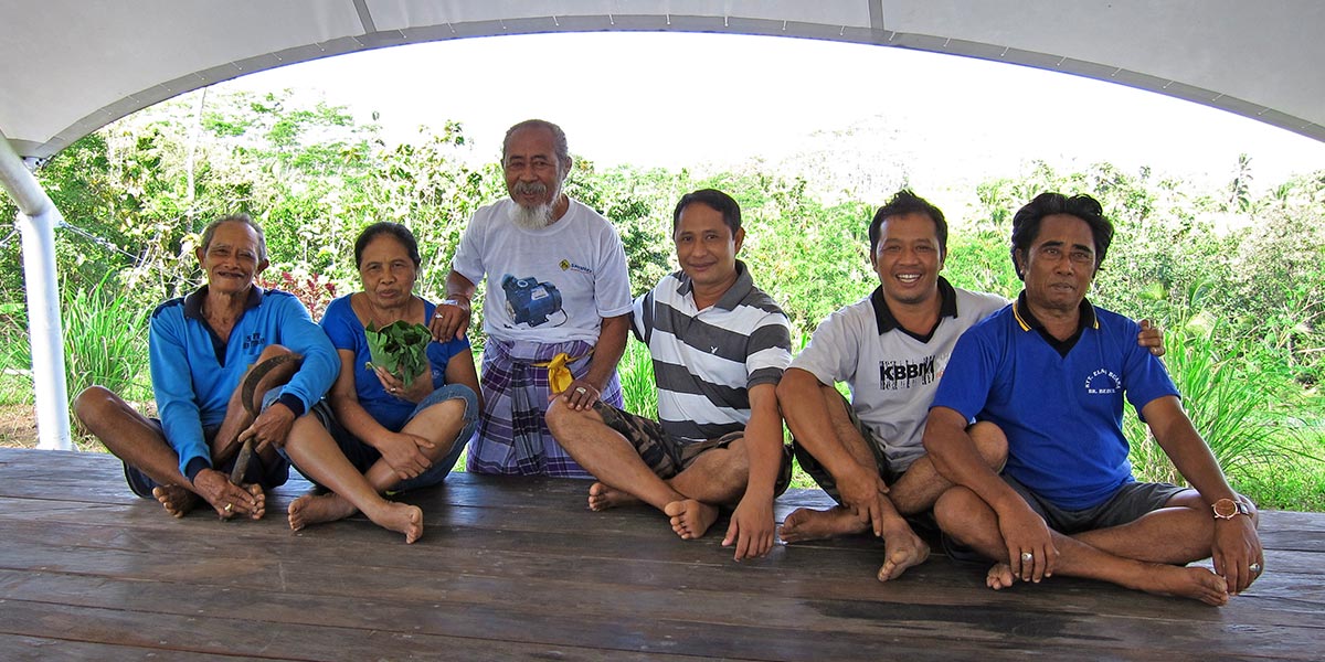 The family who’s lineage received the land from the King of Tabanan and maintained the original ashram built in 1487.