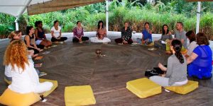 Bali Silent Retreat Meditaion group