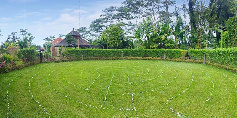 Bali Silent Retreat - Labyrinth