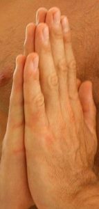 Prayer Mudra hands