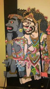 Wayang - 2 puppets