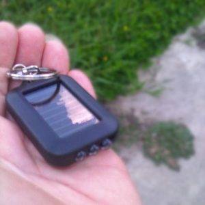 Solar flash light
