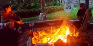 Fire house: fire pit