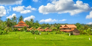 Bali Silent Retreat frontscape
