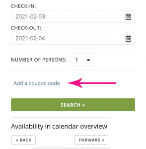 Add a coupon code