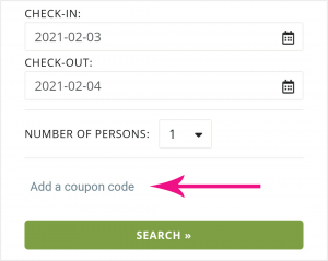 Add a coupon code
